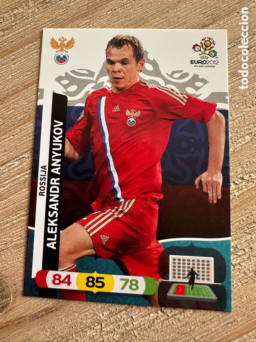 Figurine Collezionabili: ALEKSANDR ANYUKOV RUSIA 191 ADRENALYN XL EURO 2012 POLONIA UCRANIA PANINI