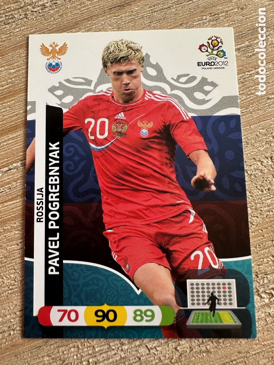 Cartes &agrave; &Eacute;changer: PAVEL POGREBNYAK RUSIA 199 ADRENALYN XL EURO 2012 POLONIA UCRANIA PANINI