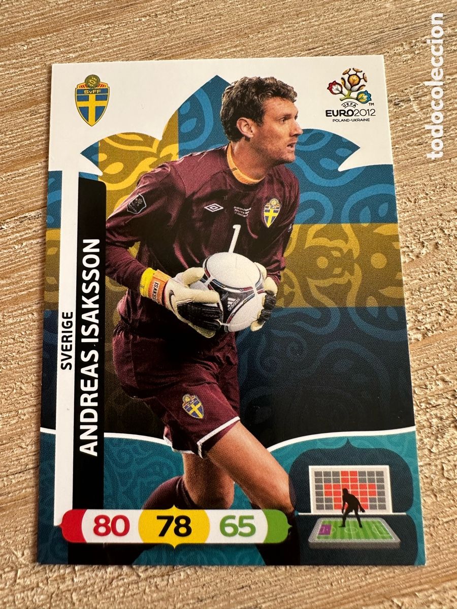 Figurine Collezionabili: ANDREAS ISAKSSON SUECIA 202 ADRENALYN XL EURO 2012 POLONIA UCRANIA PANINI