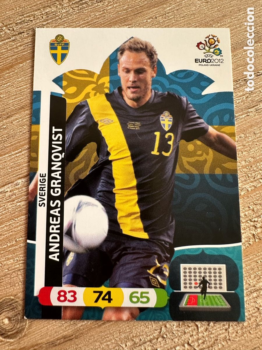 Figurine Collezionabili: ANDREAS GRANQVIST SUECIA 205 ADRENALYN XL EURO 2012 POLONIA UCRANIA PANINI
