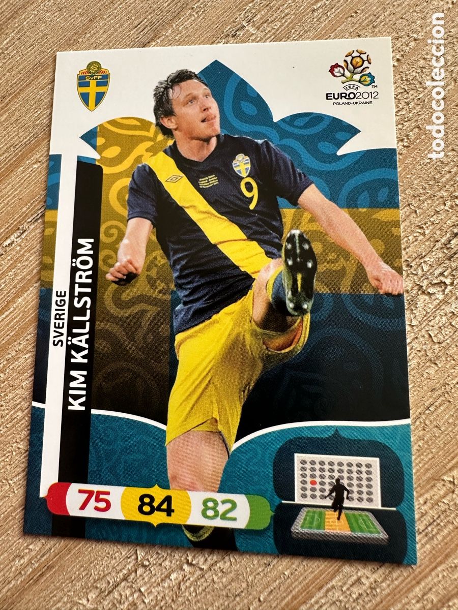 Figurine Collezionabili: KIM KALLSTROM SUECIA 207 ADRENALYN XL EURO 2012 POLONIA UCRANIA PANINI
