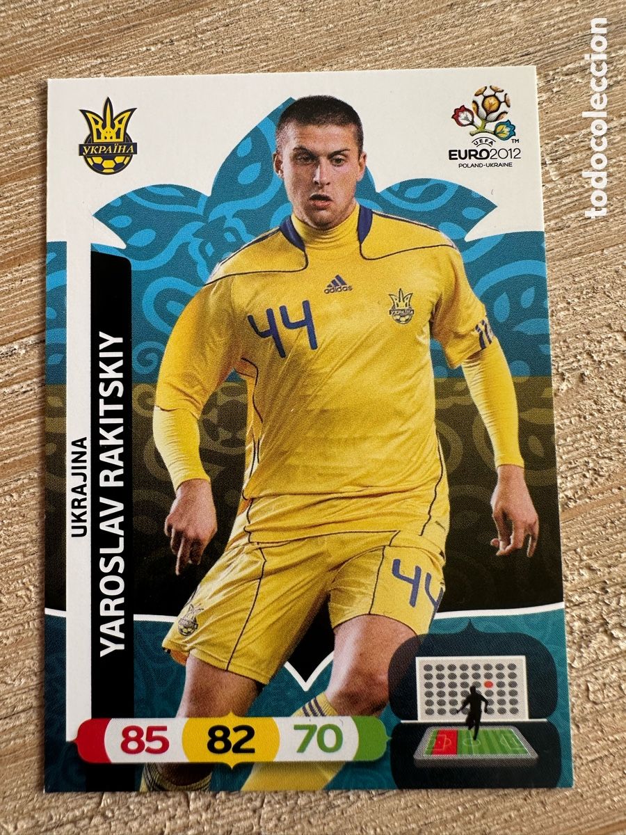 Trading Cards: YAROSLAV RAKITSKIY UCRANIA 216 ADRENALYN XL EURO 2012 POLONIA UCRANIA PANINI