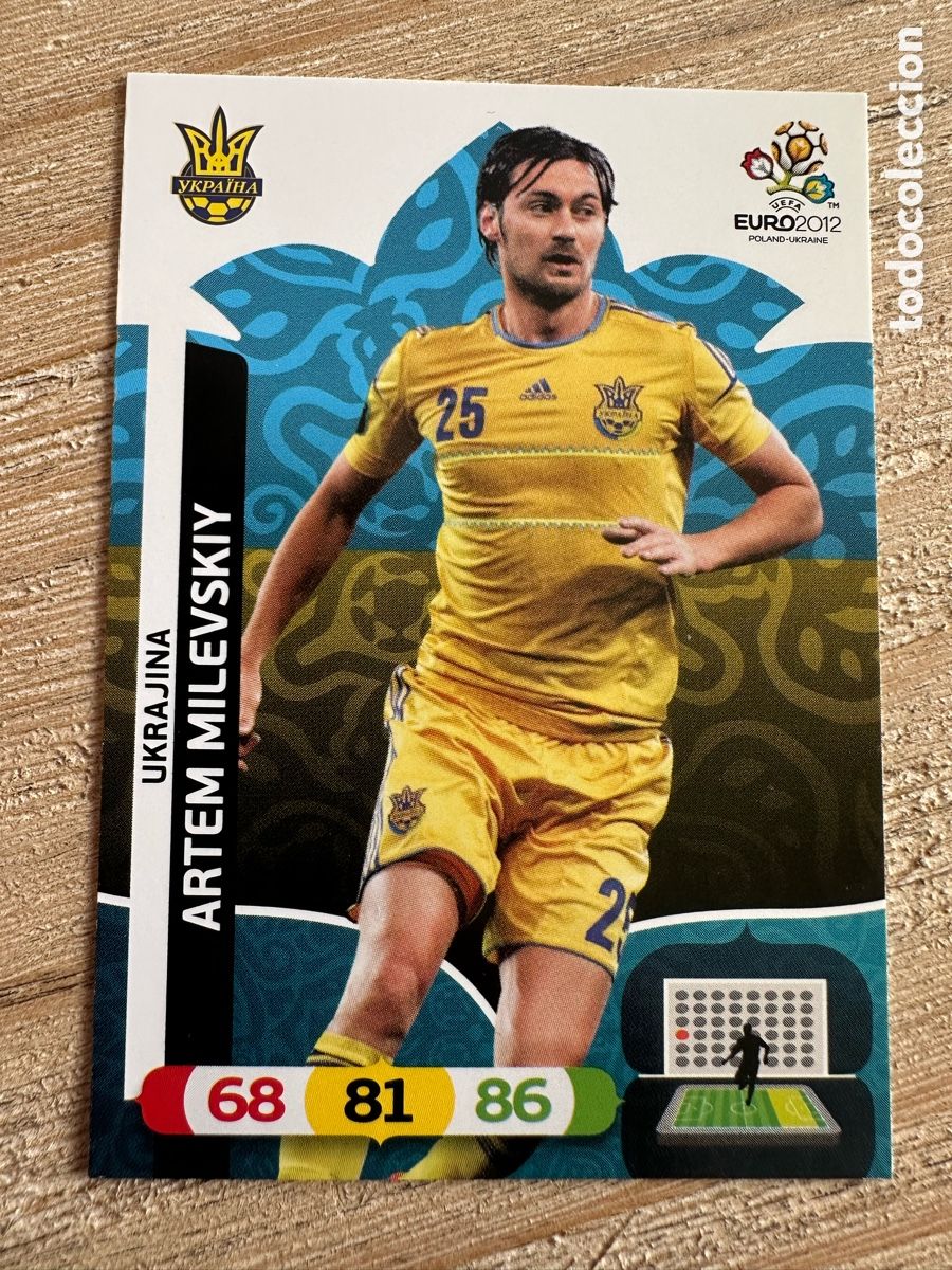 Sammelkarten: ARTEM MILEVSKIY UCRANIA 225 ADRENALYN XL EURO 2012 POLONIA UCRANIA PANINI