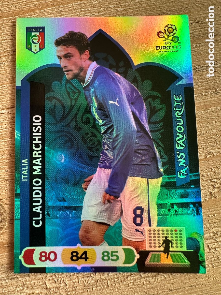Trading Cards: CLAUDIO MARCHISIO ITALIA FANS FAVOURITE ADRENALYN XL EURO 2012 POLONIA UCRANIA PANINI