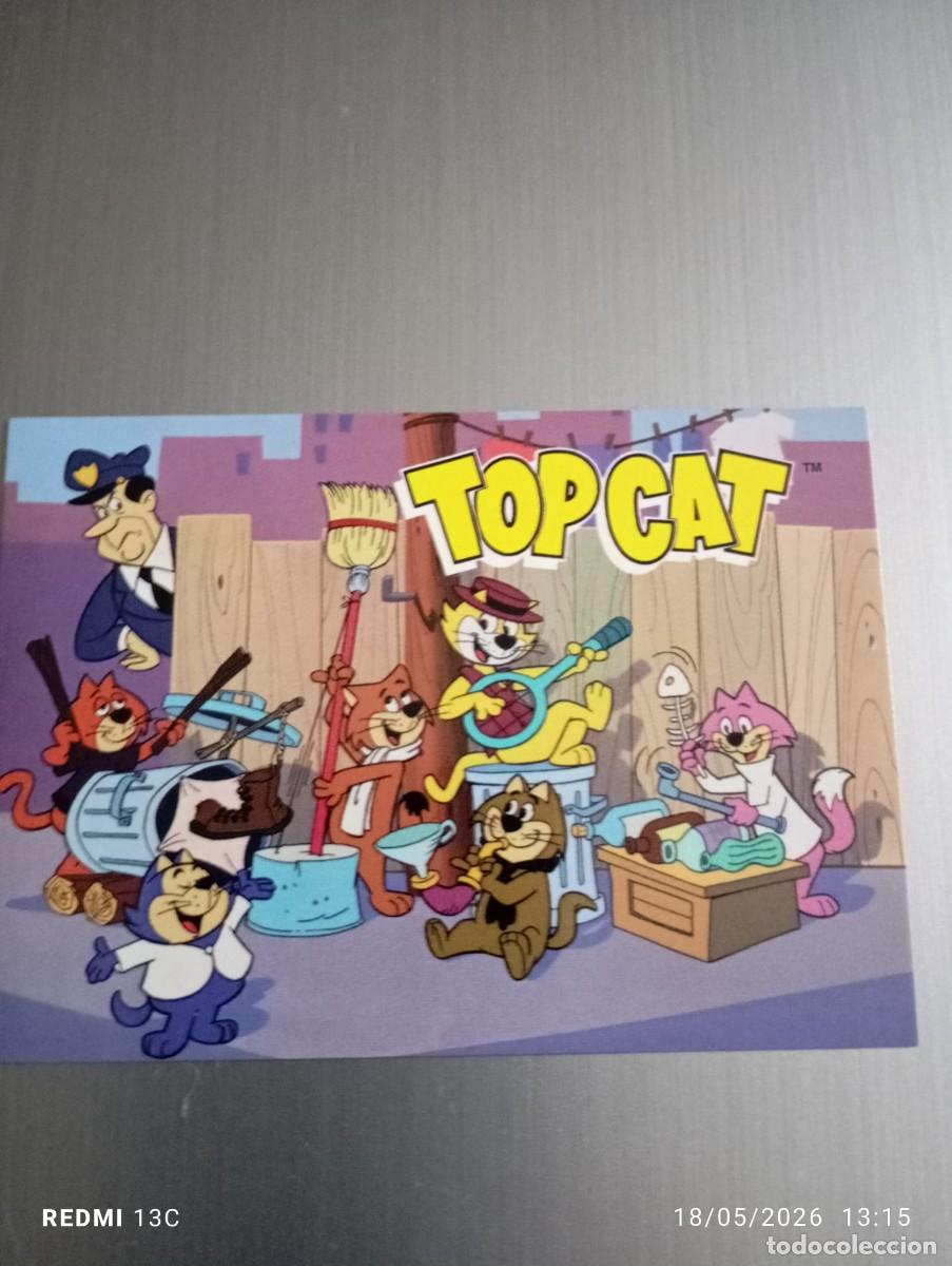 Trading Cards: TRADING CARD TOP CAT HANNA BARBERA PRODUCTIONS 1994 CARDZ