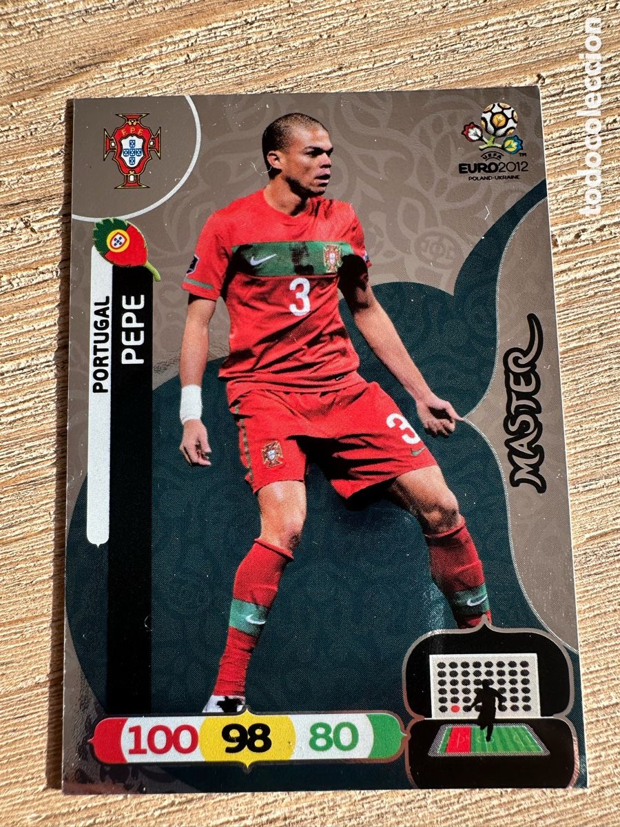 Trading Cards: PEPE PORTUGAL MASTER ADRENALYN XL EURO 2012 POLONIA UCRANIA PANINI