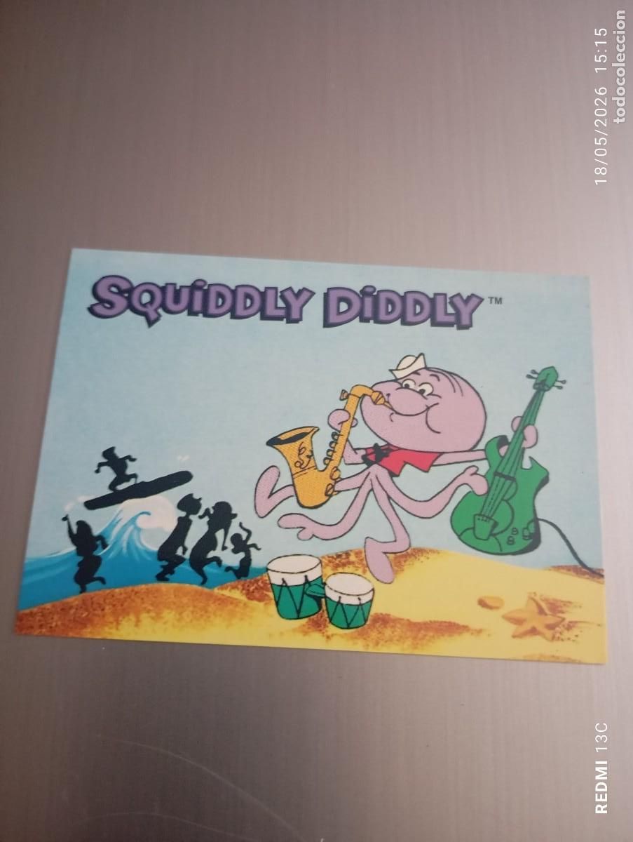 Trading Cards: TRADING CARD SQUIDDLY DIDDLY HANNA BARBERA PRODUCTIONS 1994 CARDZ