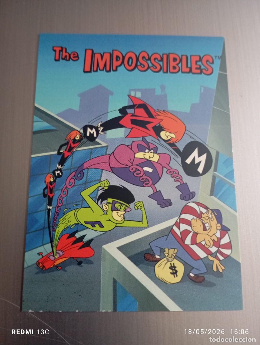 Trading Cards: TRADING CARD THE IMPOSSIBLES HANNA BARBERA PRODUCTIONS 1994 CARDZ