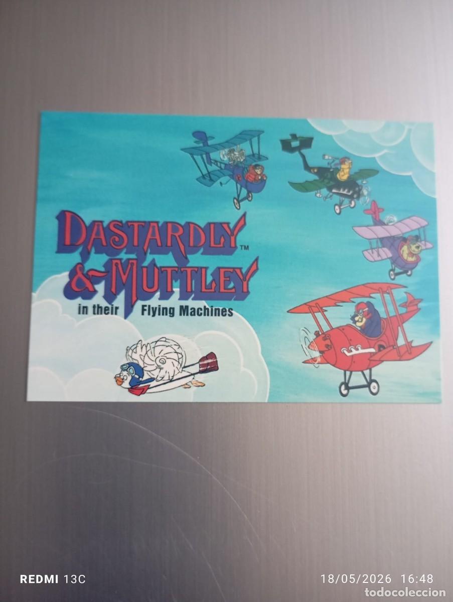 Trading Cards: TRADING CARD DASTARDLY & MUTTLEY HANNA BARBERA PRODUCTIONS 1994 CARDZ