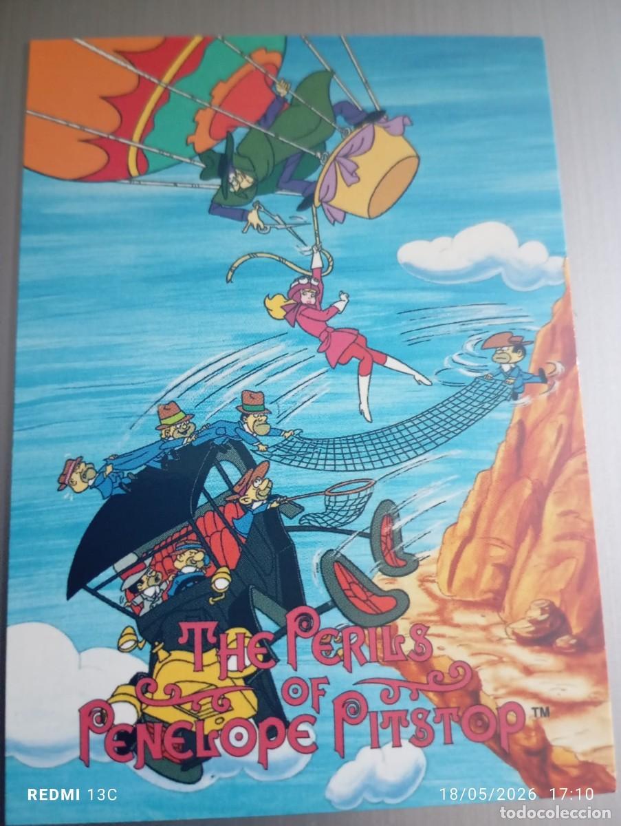 Trading Cards: TRADING CARD THE PERILS OF PENELOPE PITSTOP HANNA BARBERA PRODUCTIONS 1994 CARDZ