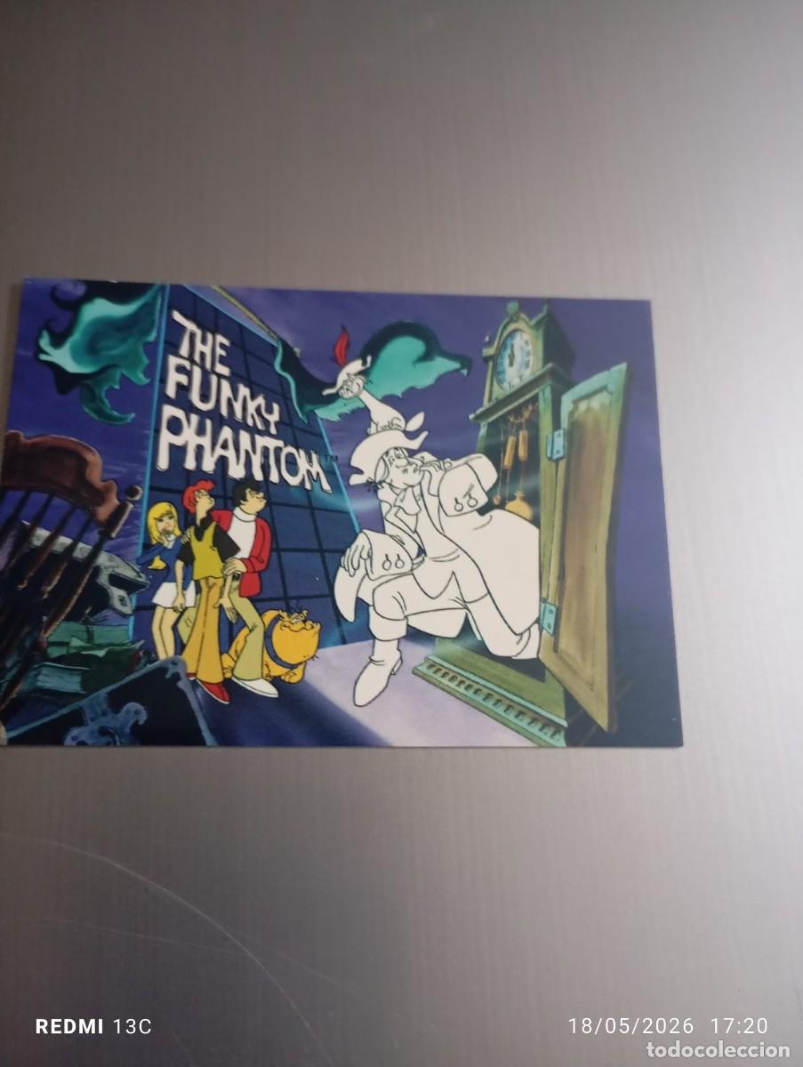 Trading Cards: TRADING CARD THE FUNKY PHANTOM HANNA BARBERA PRODUCTIONS 1994 CARDZ