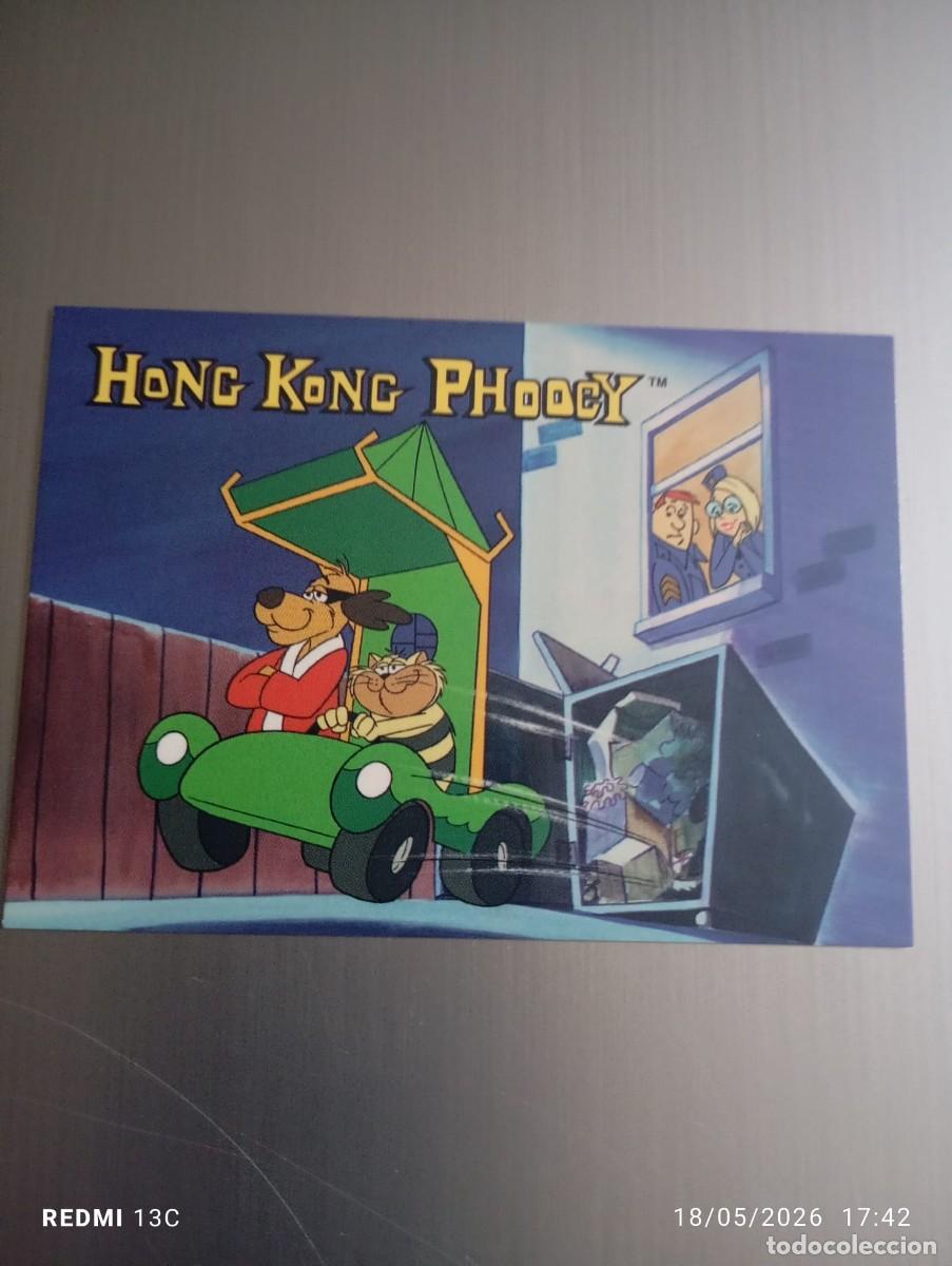 Trading Cards: TRADING CARD HONG KONG PHOOEY HANNA BARBERA PRODUCTIONS 1994 CARDZ