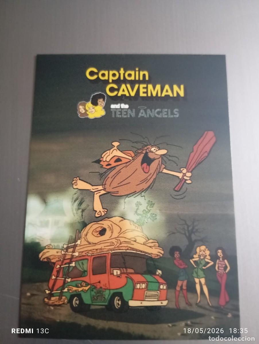 Trading Cards: TRADING CARD CAPTAIN CAVEMAN HANNA BARBERA PRODUCTIONS 1994 CARDZ