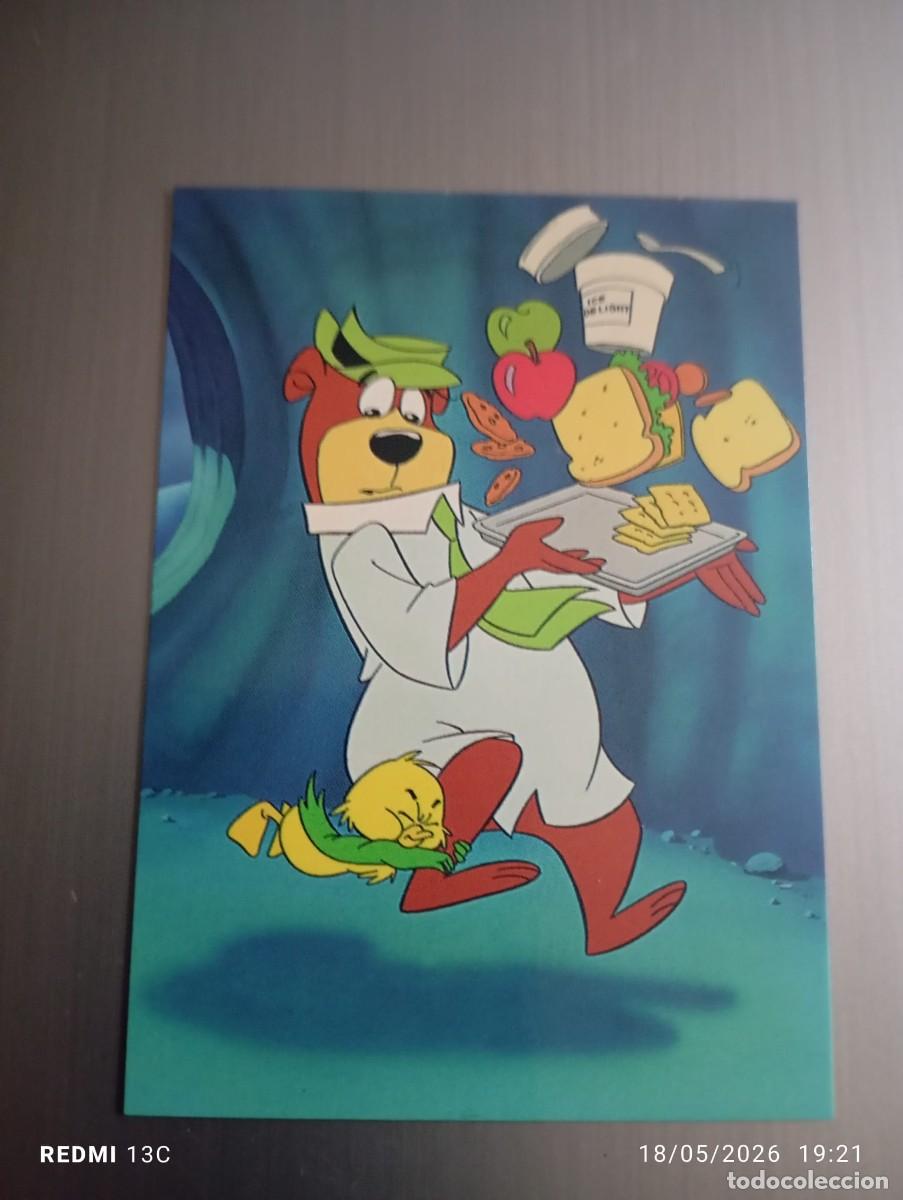 Trading Cards: TRADING CARD YOGI BEAR HANNA BARBERA PRODUCTIONS 1994 CARDZ