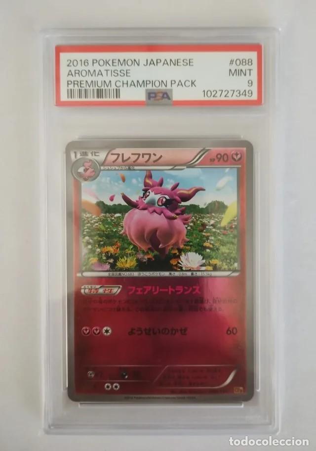 Trading Cards: Aromatisse Premium Champion Pack Pok&eacute;mon TCG PSA 9