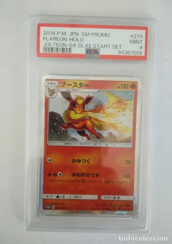 Trading Cards: Flareon Sun and Moon Promos SMP-274 Pok&eacute;mon TCG PSA 9