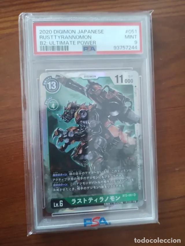Trading Cards: RustTyrannomon Release Special Booster v1.0 Digimon PSA 9