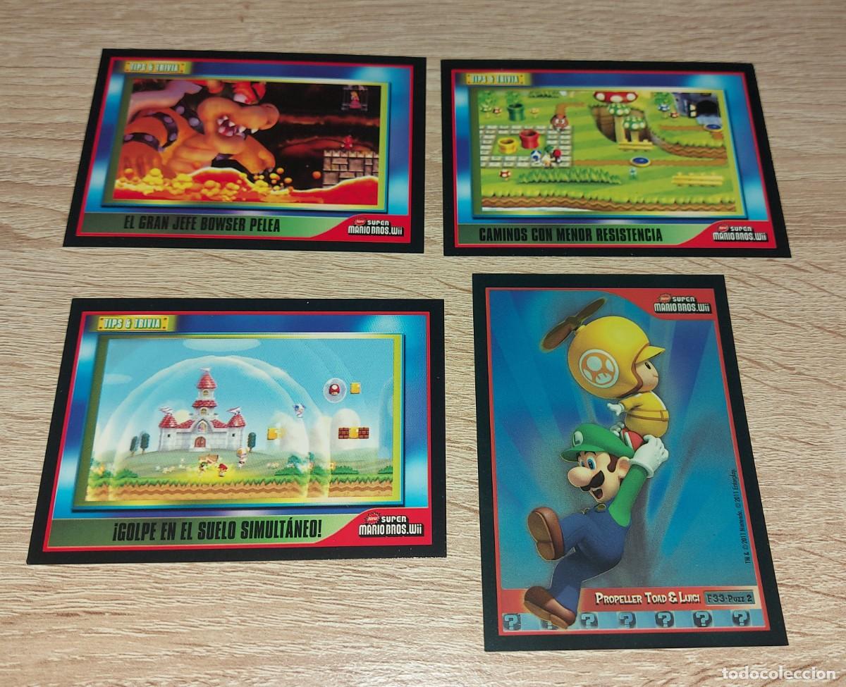 Trading Cards: Cards super mario bros wii lote reservado j*****0