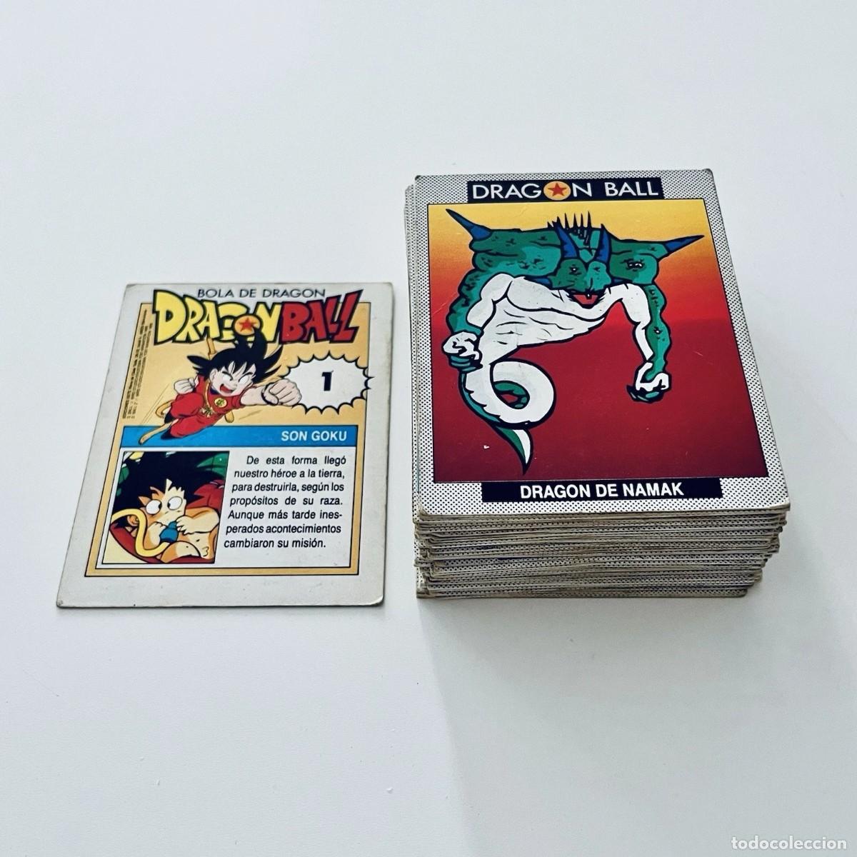 Sammelkarten: Lote 80 cromos (de 90) Trading Cards Dragon Ball Cromos Este sin Repetir colecci&oacute;n casi completa