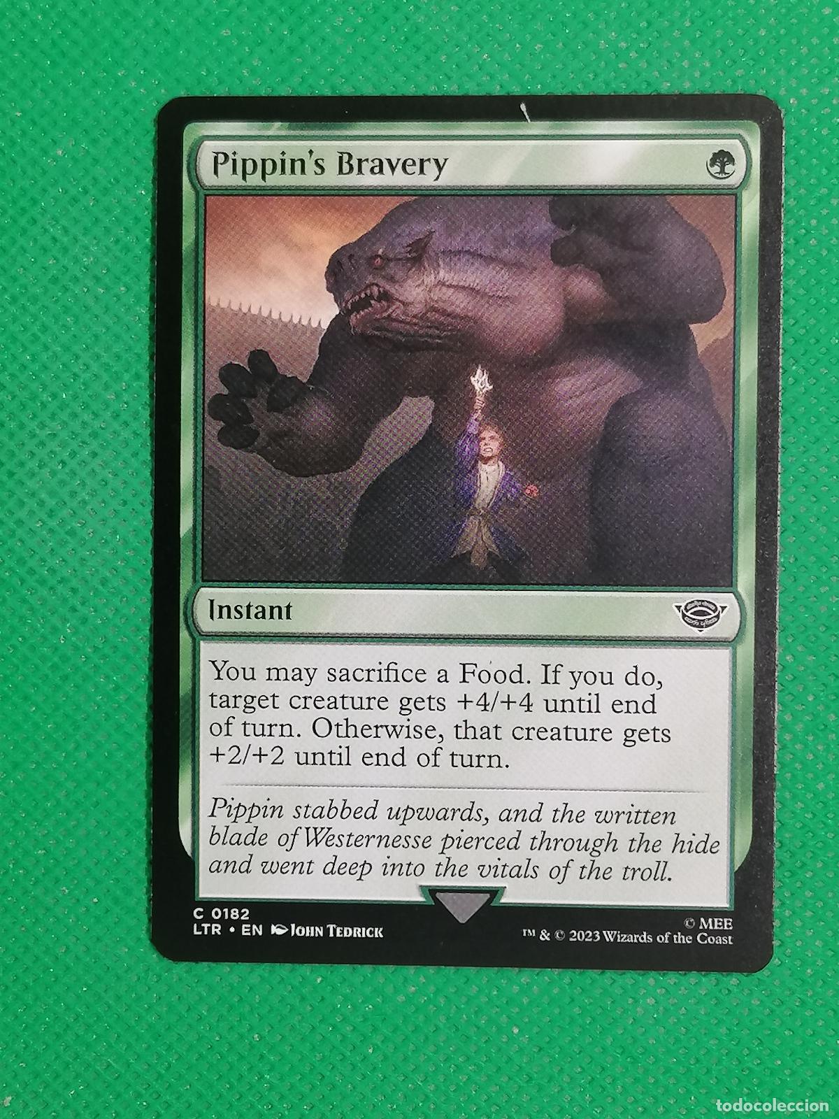 Trading Cards: 182 PIPPINS BRAVERY ENGLISH ⚽ WIZARD OF THE COAST 2023 ⚽