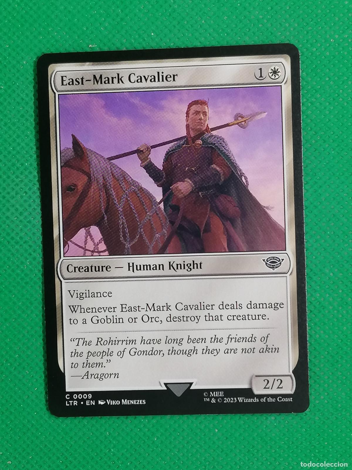Trading Cards: 009 ESAT MARK CAVALIER ENGLISH ⚽ WIZARD OF THE COAST 2023 MAGIC THE GATHERING ⚽