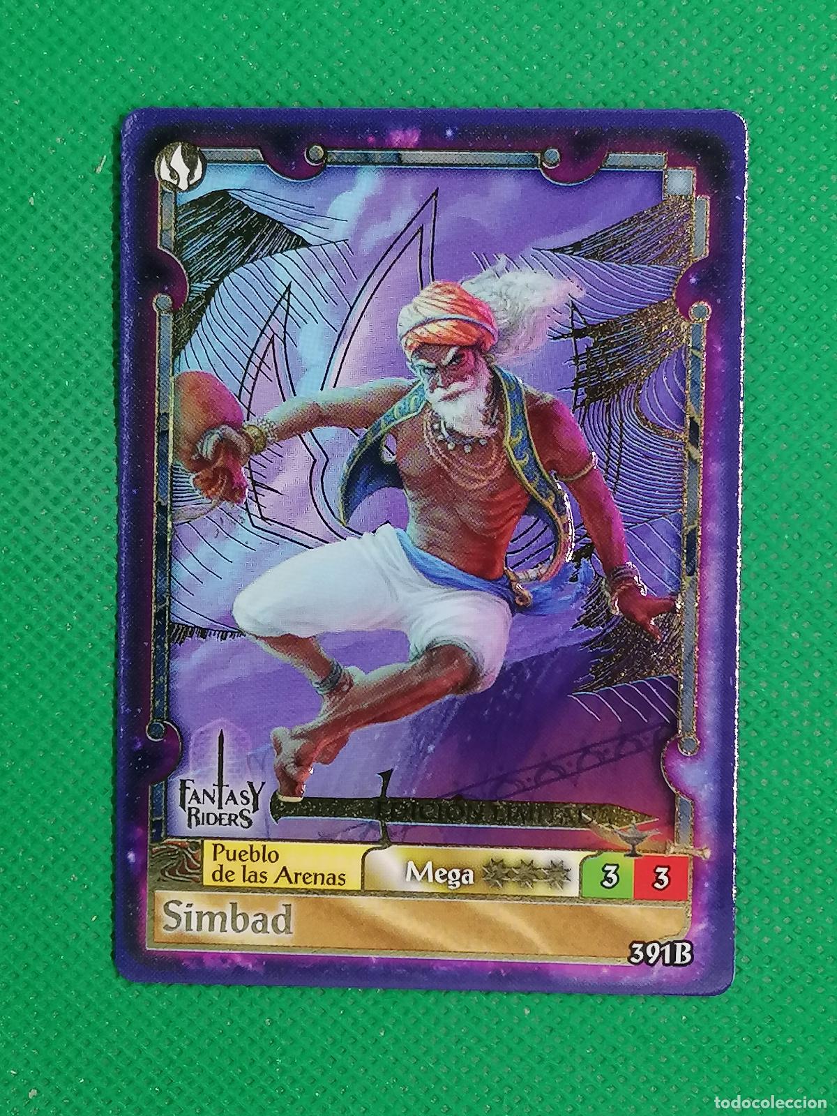 Trading Cards: 391 B 391B SIMBAD EDICION LIMITADA ⚽FANTASY RIDERS 2023 PANINI ⚽