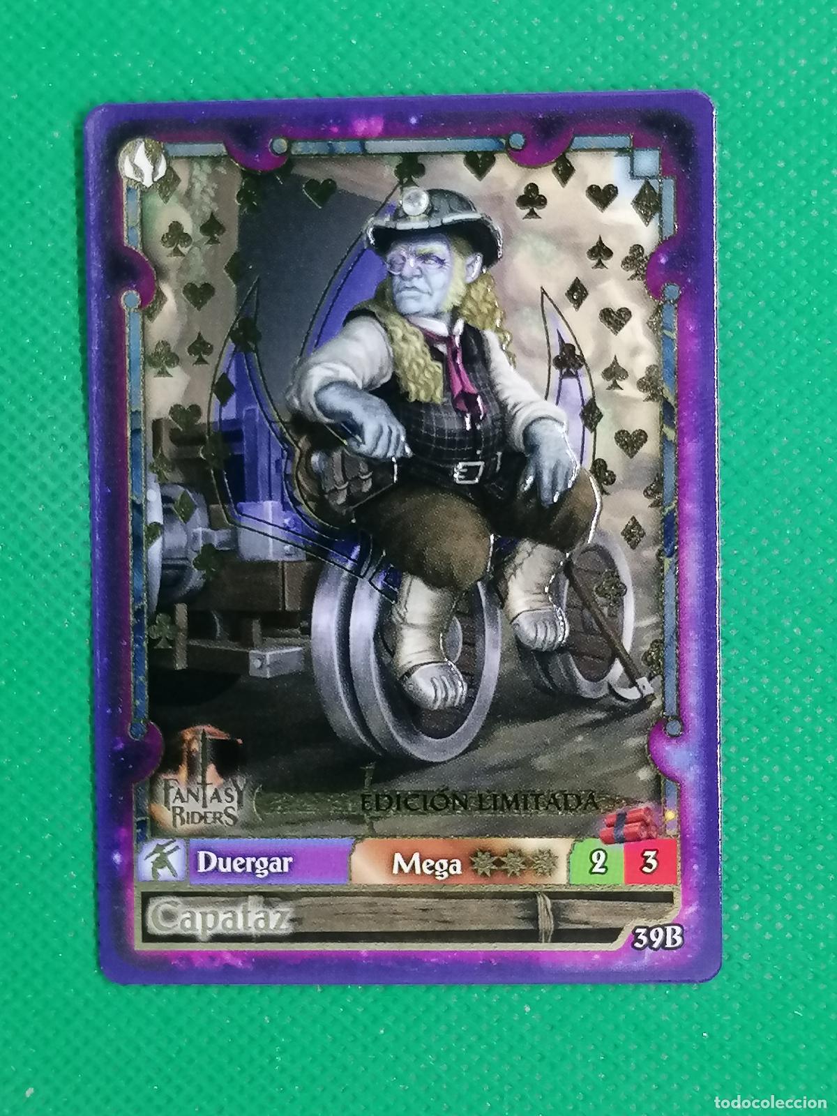 Trading Cards: 39 B 39B CAPATAZ EDICION LIMITADA ⚽ FANTASY RIDERS 2023 PANINI ⚽