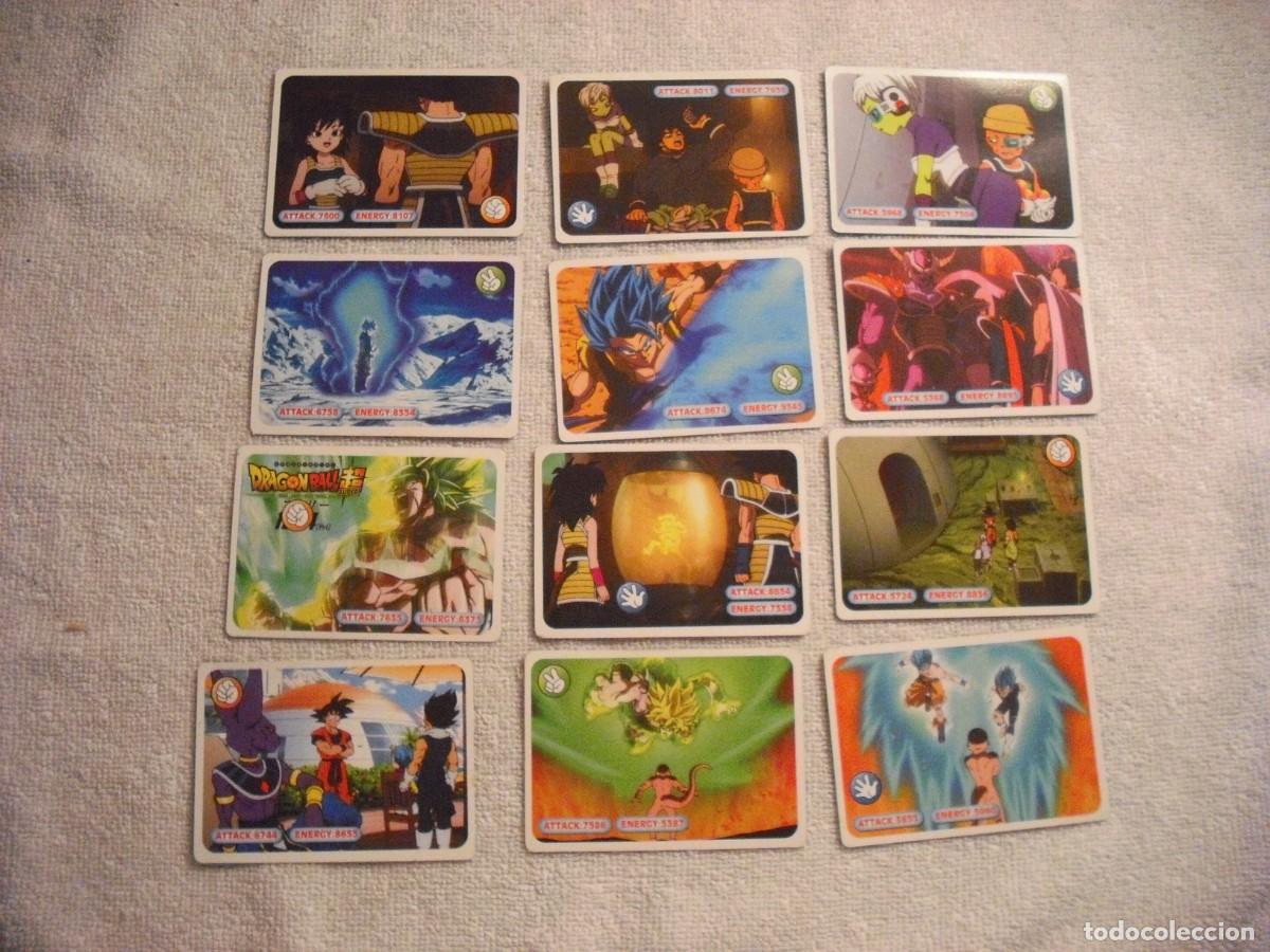 Trading Cards: DRAGON BALL SUPER BROLY . LOTE DE 12 CARDS