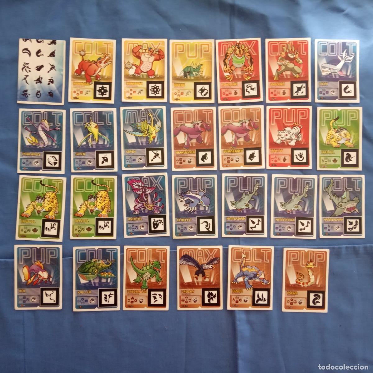 Trading Cards: Lote de 27 Cartas Invizimals