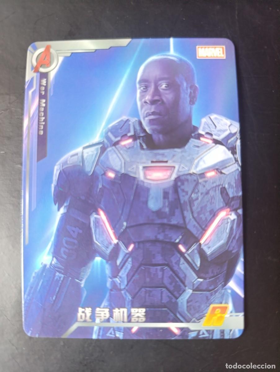 Trading Cards: CARD METALIZADA MARVEL AVENGERS WAR MACHINE (A / MW-065). NO PANINI. COLECCION CHINA