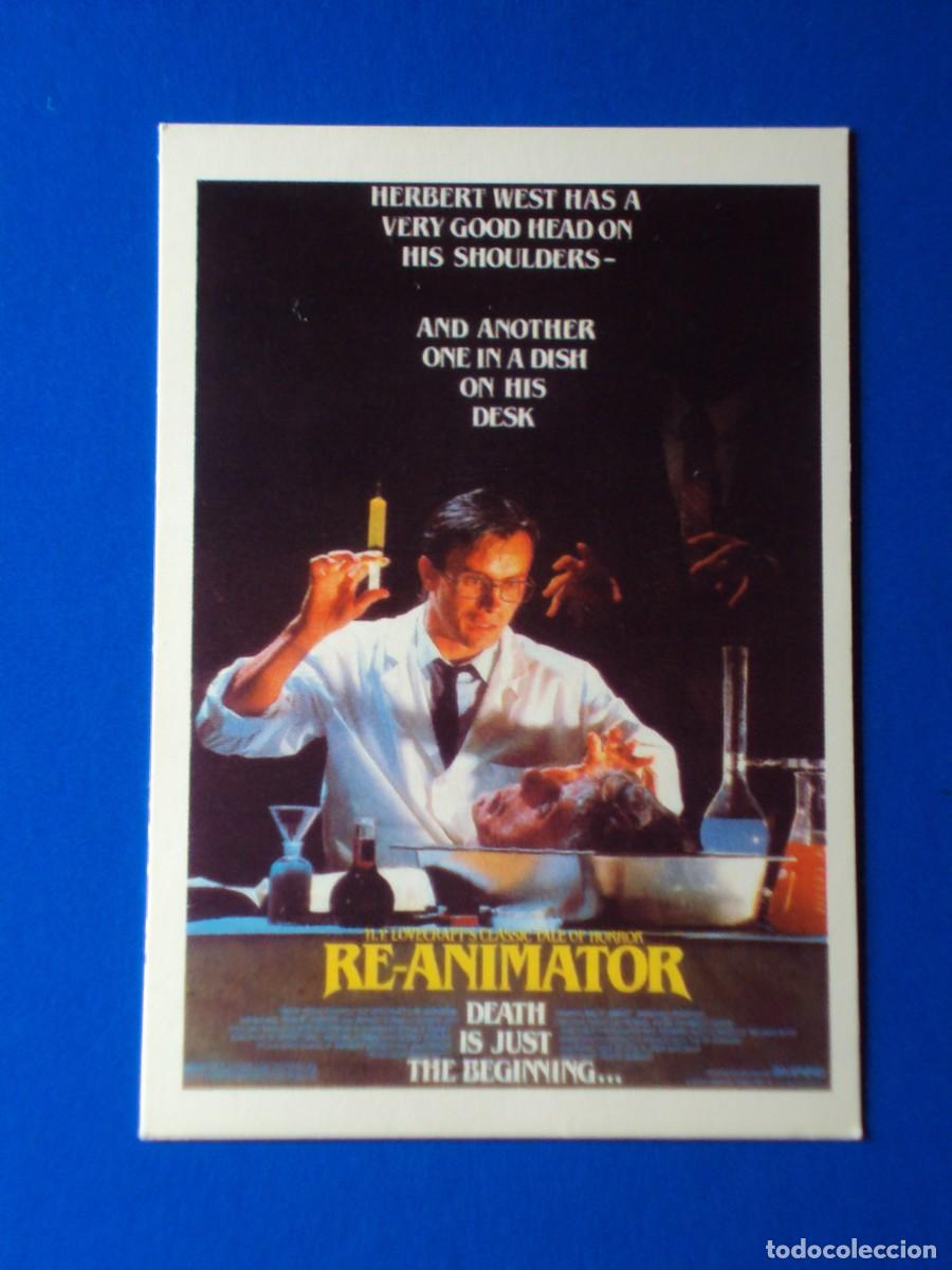 Trading Cards: CROMO N&ordm; 113 RE-ANIMATOR REANIMATOR HISTORIA DE TUS PELICULAS BRUCE ABBOTT TRADING CARD