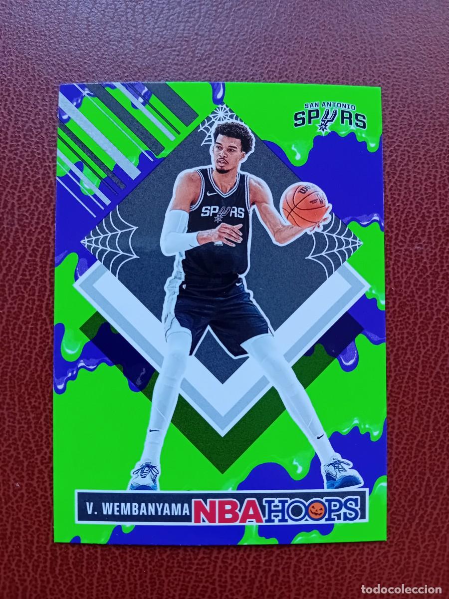 Trading Cards: Card 285 Victor Wembanyama NBA Haunted Hoops 2024-25 Tribute Slime Parallel
