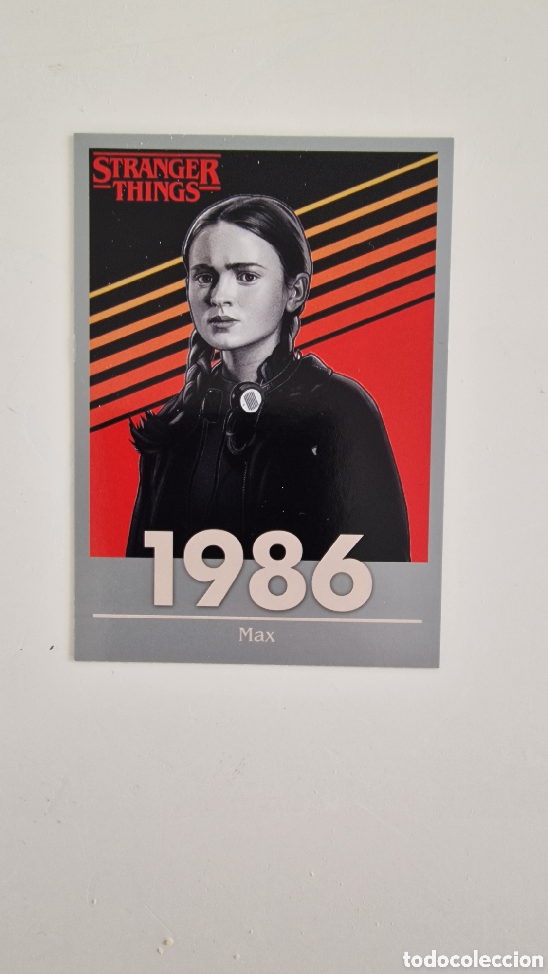 Trading Cards: 136 Max 1986 Stranger Things Tarjeta Plata Silver