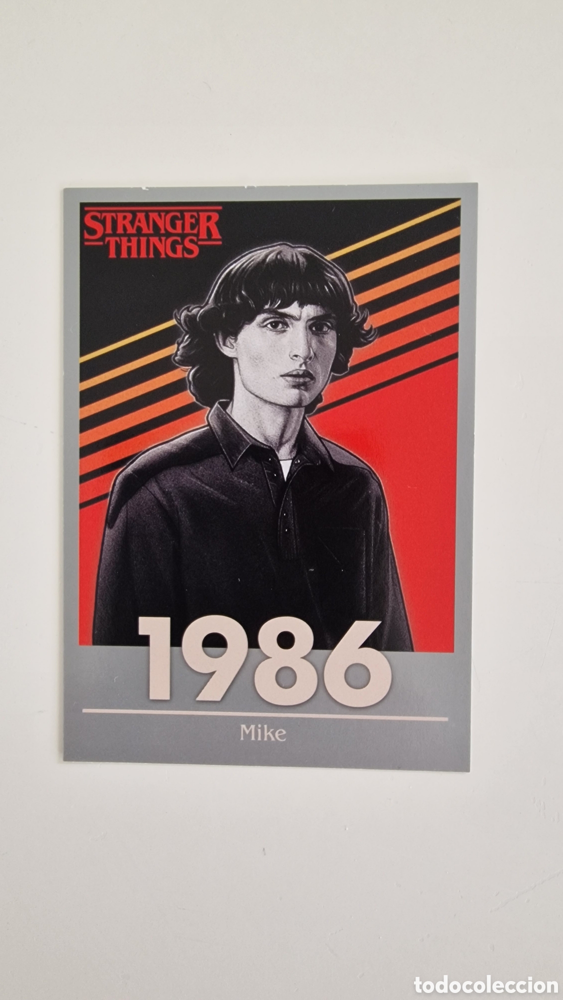 Trading Cards: 117 Mike 1986 Stranger Things Tarjeta Plata Silver