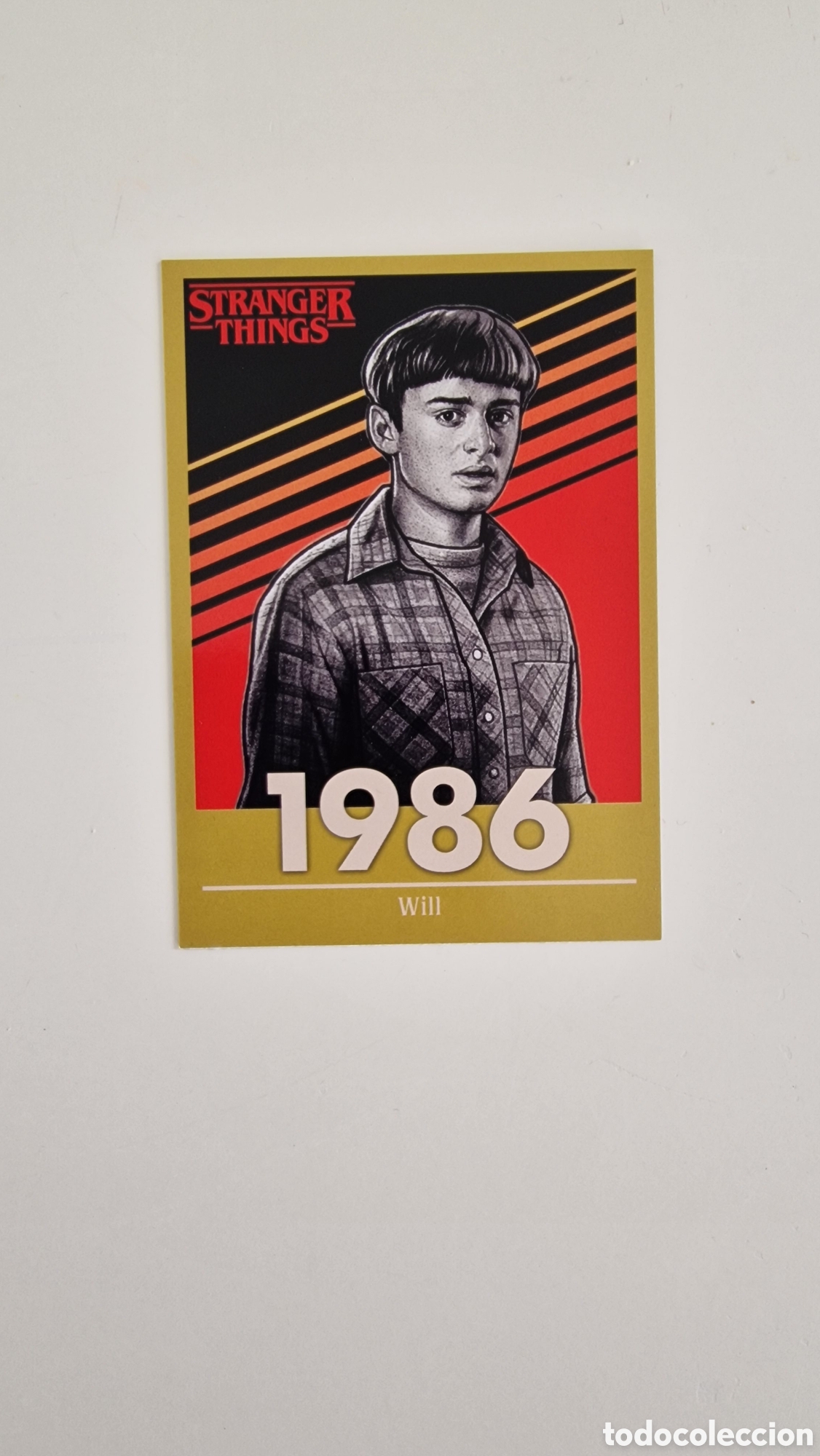 Trading Cards: 132 Will 1986 Stranger Things Tarjeta Oro Gold