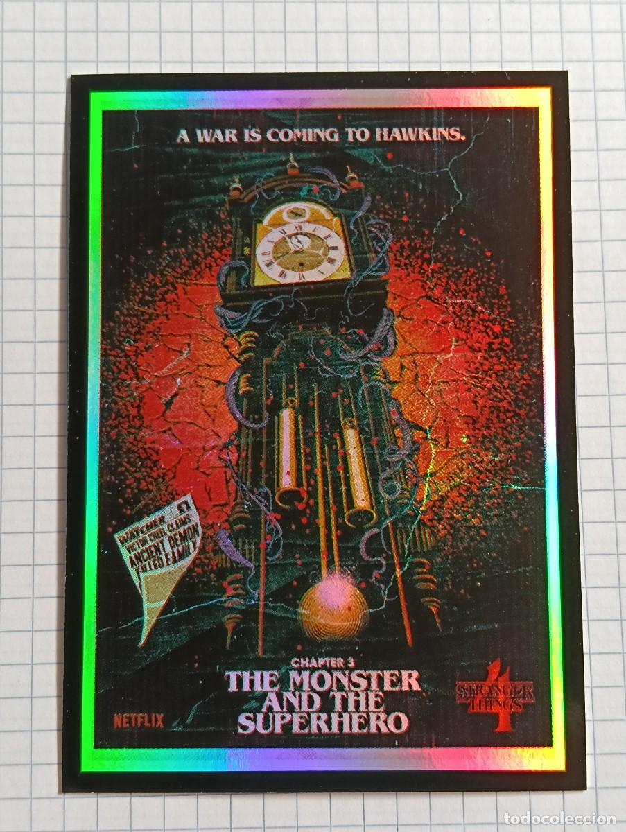 Trading Cards: Stranger Things - N&deg; 49 - The Monster And The Superhero