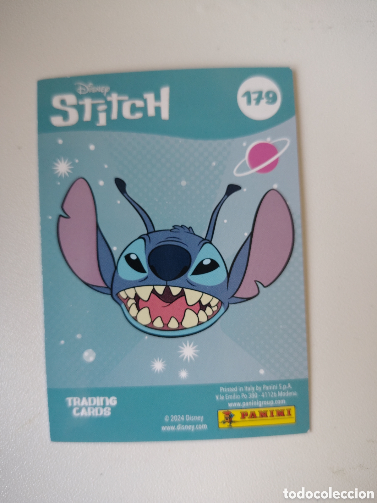 Trading Cards: Stitch 2024 Disney n&deg; 179 Trading Card Panini