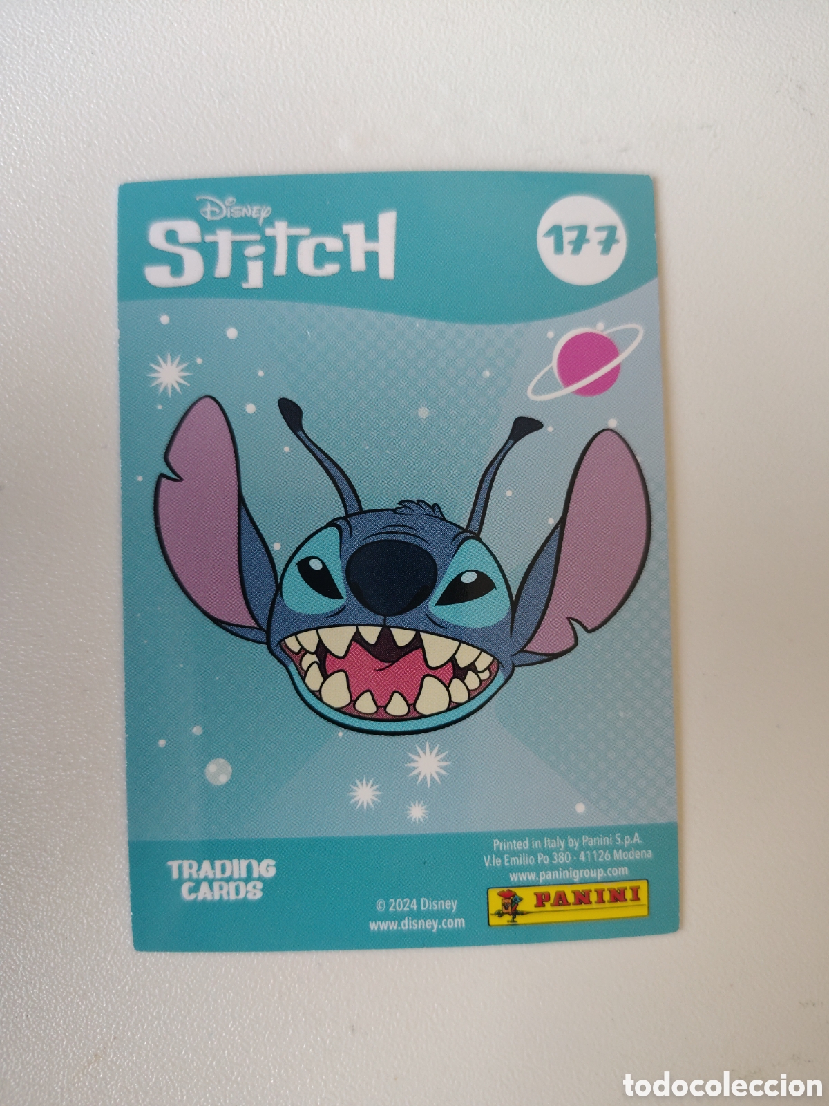 Trading Cards: Stitch 2024 Disney n&deg; 177 Trading Card Panini