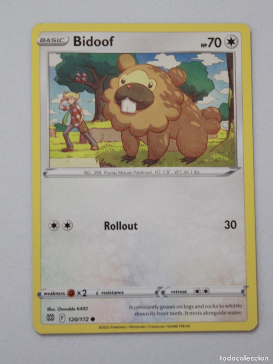 Trading Cards: Bidoof carta Pok&eacute;mon TCG Brilliant Stars 120/172