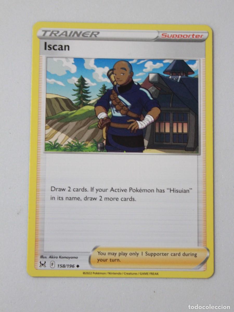 Trading Cards: Iscan carta Trainer Supporter Pok&eacute;mon TCG Lost Origin 158/196