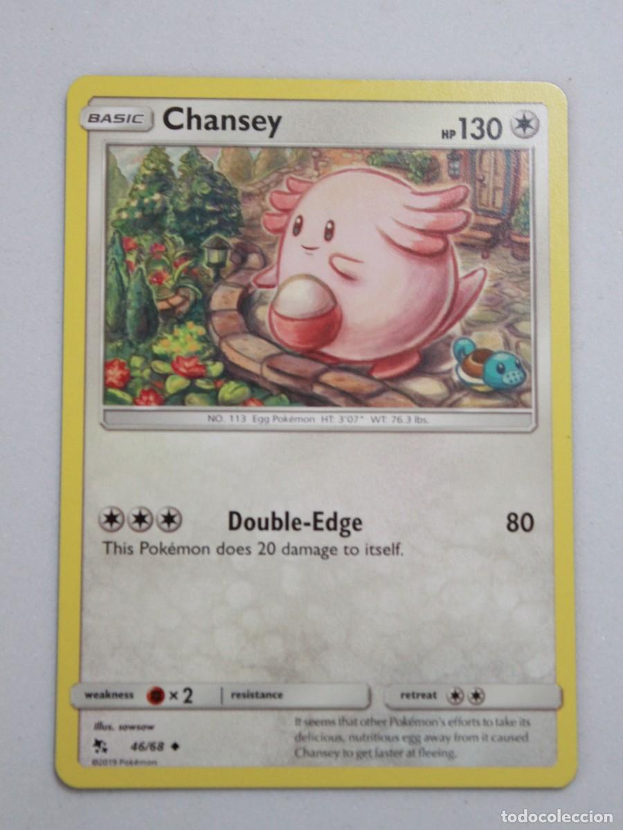 Trading Cards: Chansey carta Pok&eacute;mon TCG Hidden Fates 46/68