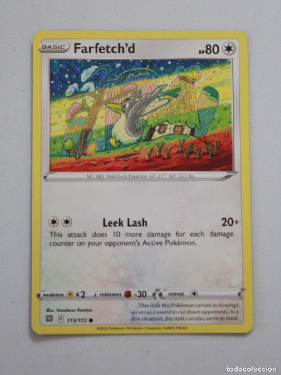 Trading Cards: Farfetch&rsquo;d carta Pok&eacute;mon TCG Brilliant Stars 115/172
