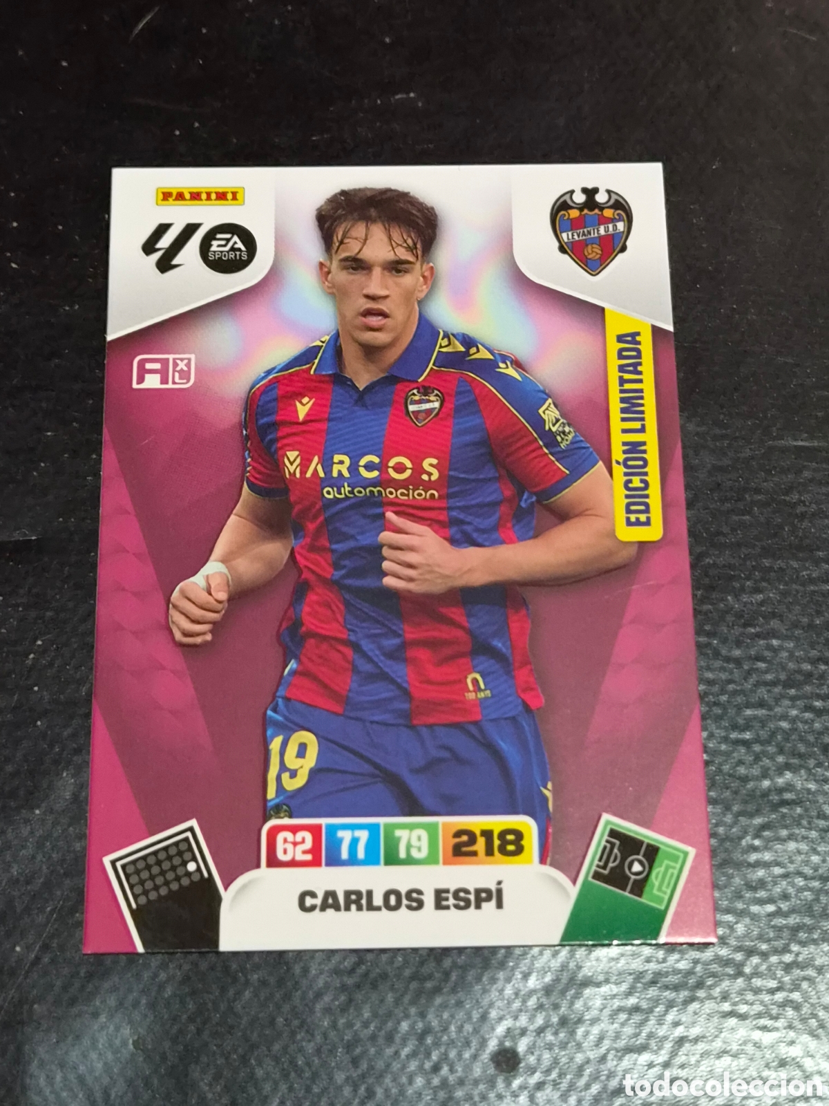 Trading Cards: CARLOS ESPI, LEVANTE EDICI&Oacute;N LIMITADA ADRENALYN 2025 2026