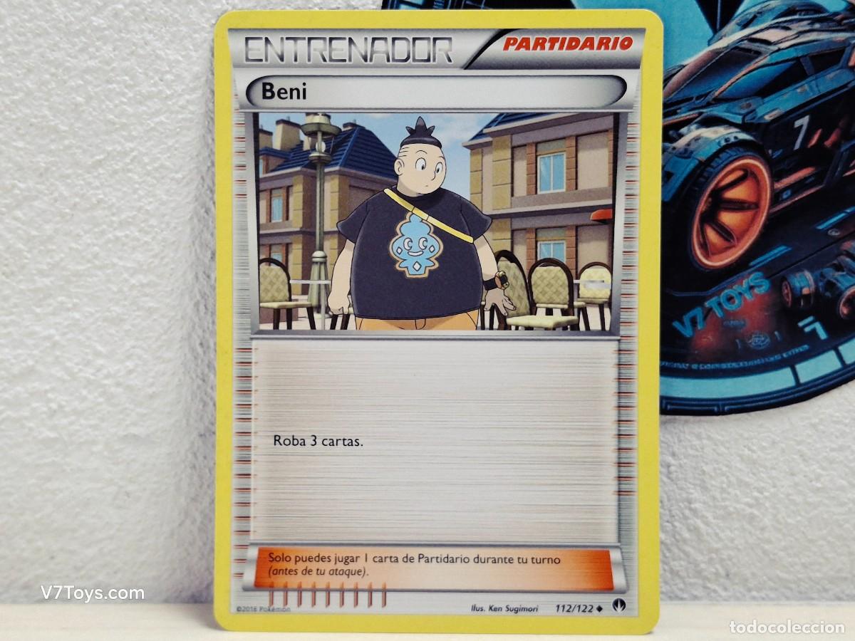 Trading Cards: Carta Beni 112 Pokemon 2016 XY-TURBOl&iacute;mite ES