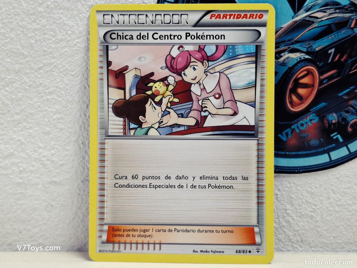 Trading Cards: Carta Chica del Centro Pok&eacute;mon 68 Pokemon 2016 Generaciones ES