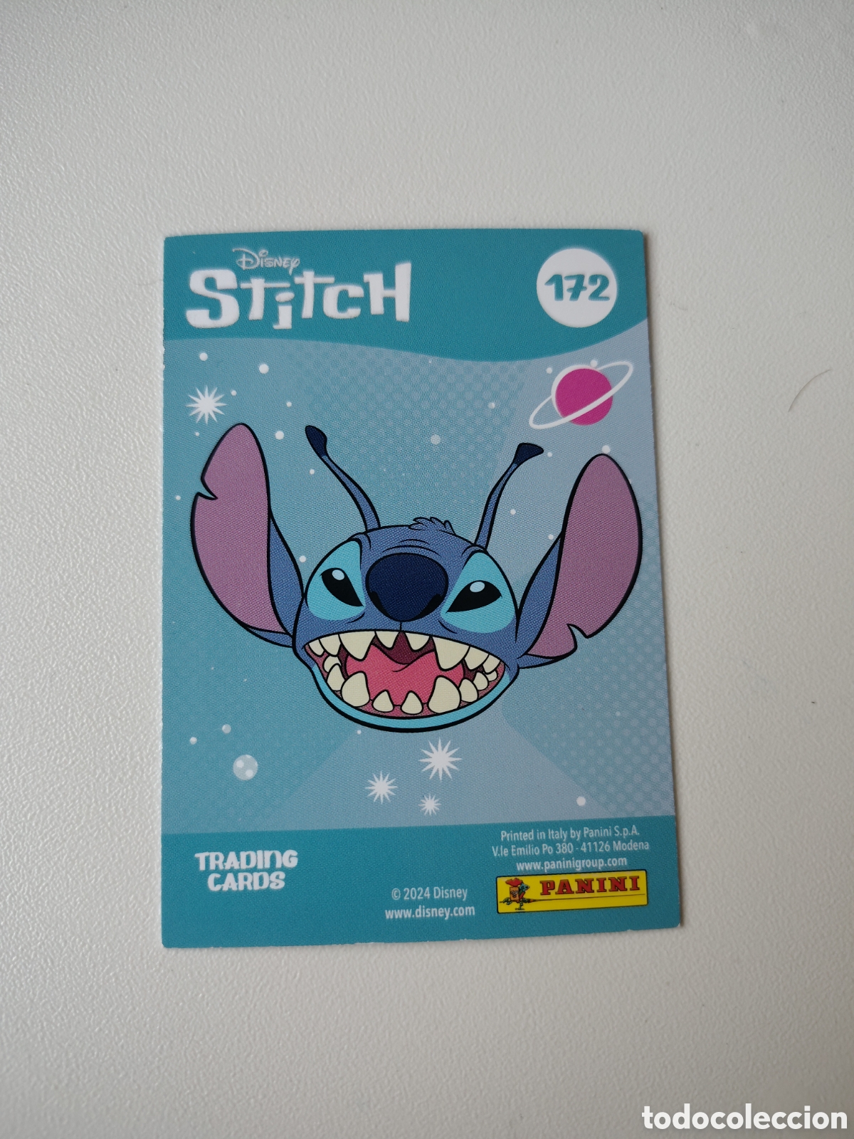 Trading Cards: Stitch 2024 Disney n&deg; 172 Trading Card Panini