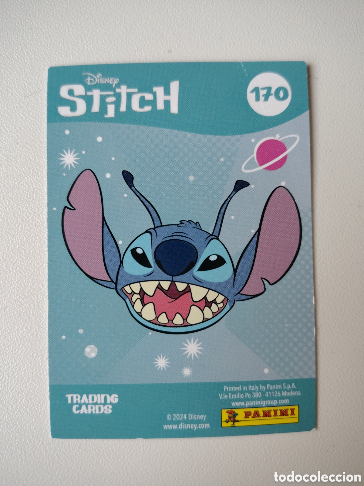 Trading Cards: Stitch 2024 Disney n&deg; 170 Trading Card Panini