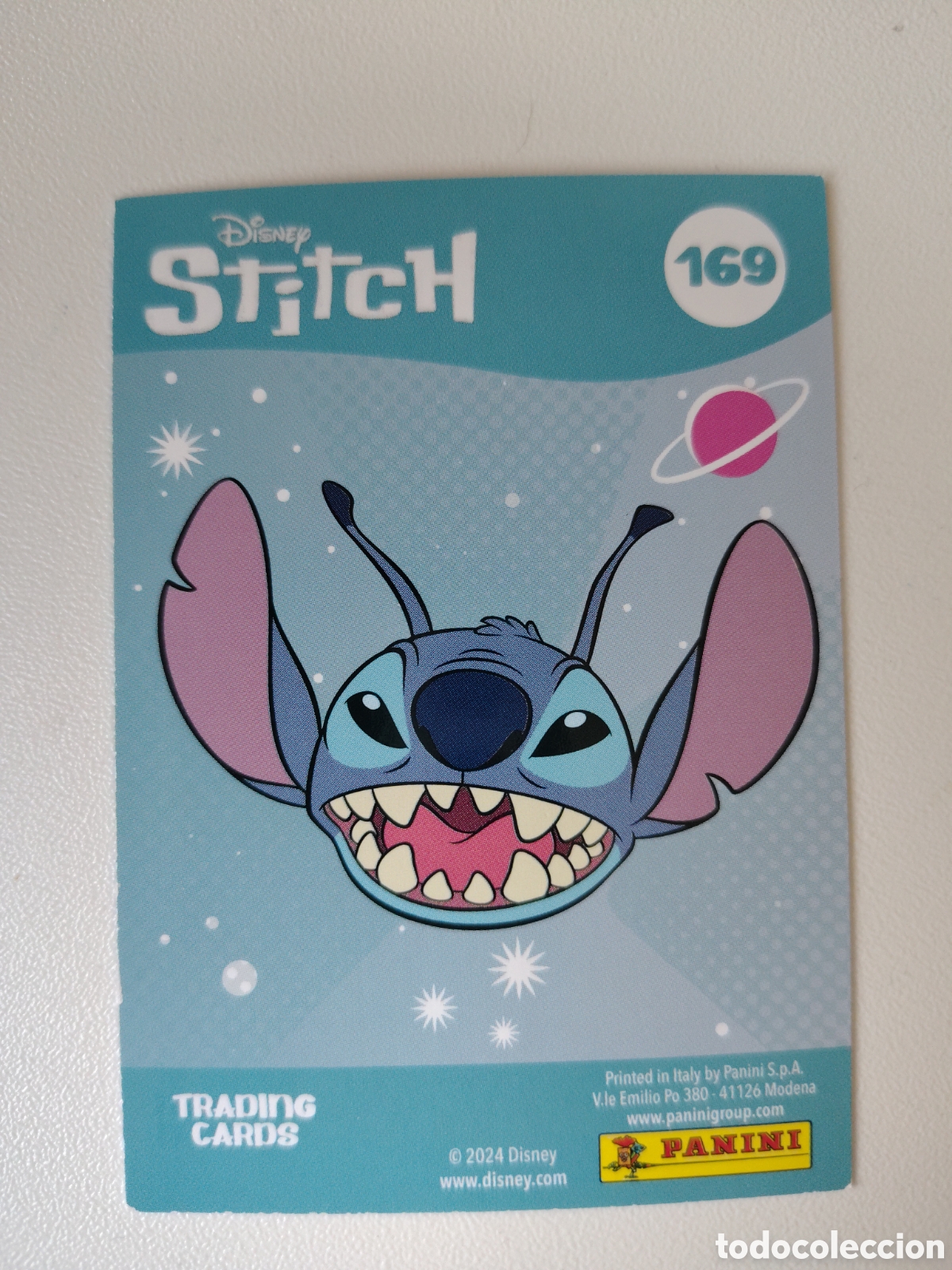 Trading Cards: Stitch 2024 Disney n&deg; 169 Trading Card Panini