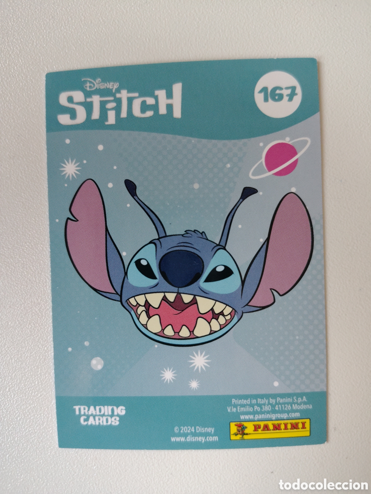 Trading Cards: Stitch 2024 Disney n&deg; 167 Trading Card Panini