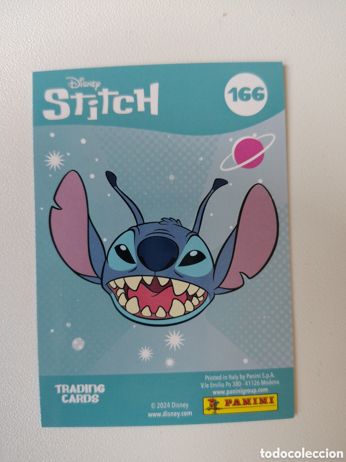 Trading Cards: Stitch 2024 Disney n&deg; 166 Trading Card Panini